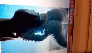 Cumming üzerinde instagram model jessica claire büyük göt