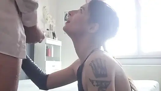 Bir orospu işten eve geldiğinde