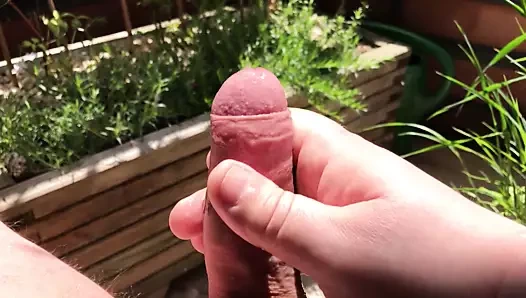 Entspannung auf dem Balkon