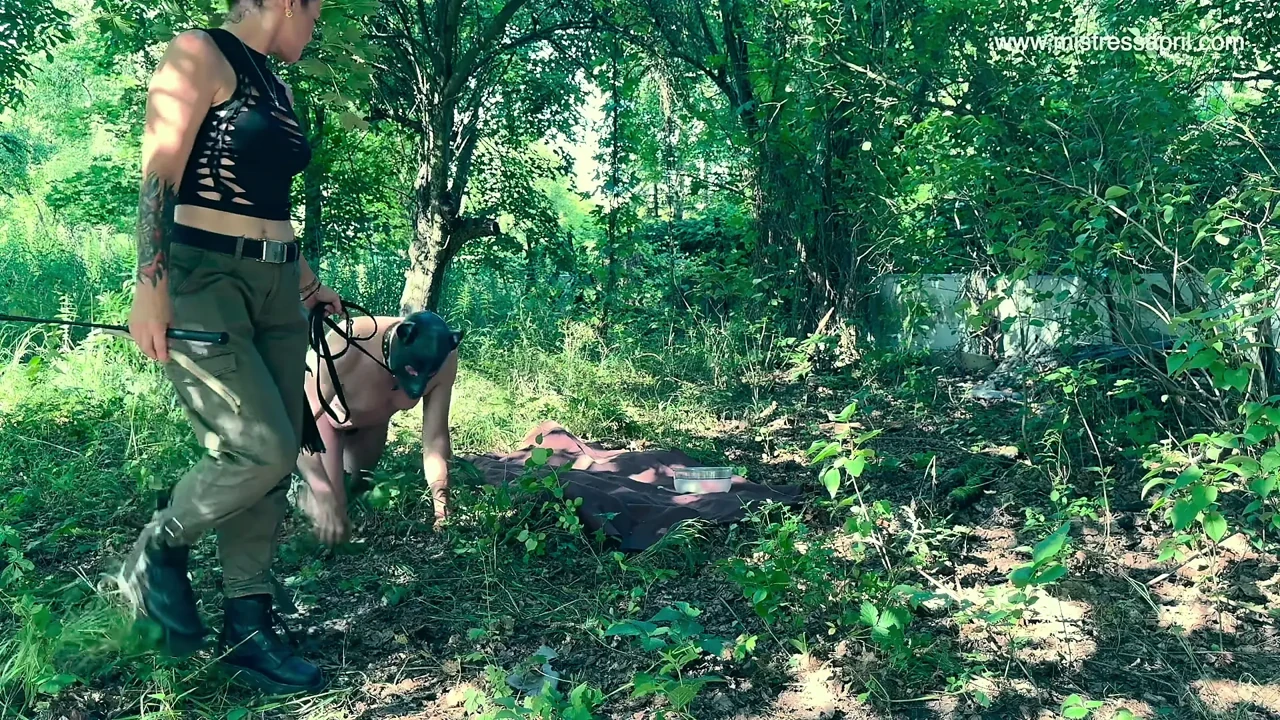Sydney Special: Dog Bruno Goes For Walkies Compilation Trailer Feat Mistress April By Mistress April (Full Video) - Brisbane Locals Only - Australian Sex Video