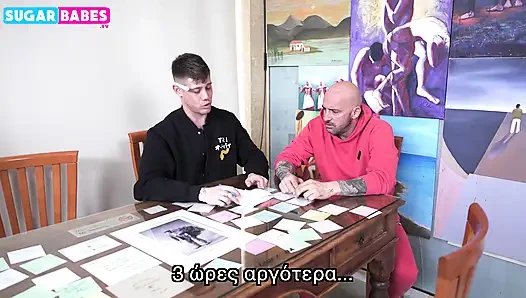 Tombul Yunan Kız Öğrenci Sugarbabestv'de Özel Dersini Alıyor
