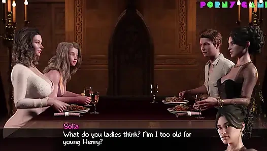 Nadia'nın hazinesi - hazine odasında rimjob (1-3)