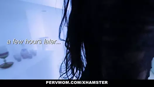 Pervmom - azgın üvey baştan ve üvey oğlu becerdin