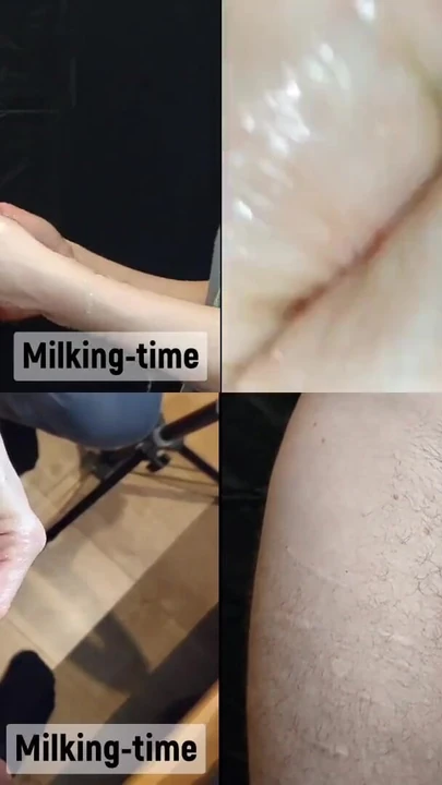 Завораживающий момент из "Есть везде! Подборка на раздельном экране 2 (время доения)"