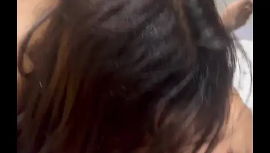 Gece yarısı seks yapan evli kadın