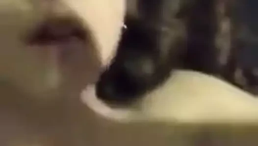 güzel yüz üzerinde Cum