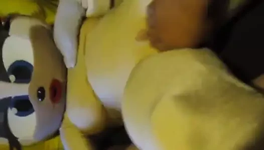 Kigurumi ön sevişme sırasında siki arzuluyor