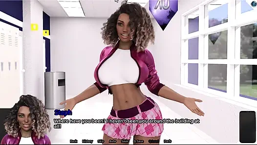 Seks robotu yeniden hesaplandı 7 Steph beni göğüslerinin arasına boşalttı.