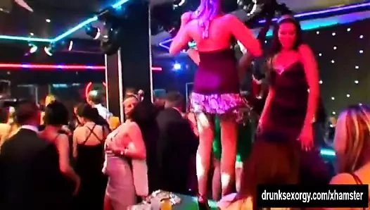 Porno yıldızları kumarhane partisinde horoz alır