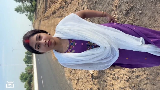 Girlfriend ko wild outdoor fuck in jungle and full night hardcore thokay at home - Double Dose (Hindi Audio)