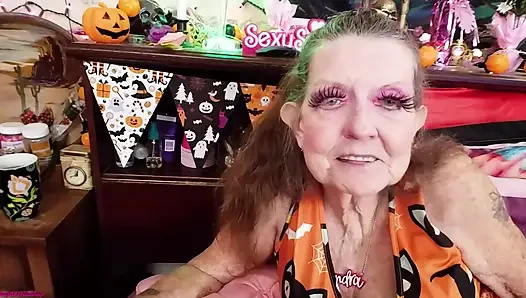 Seksi sandra cadılar bayramı atm yüze boşalma