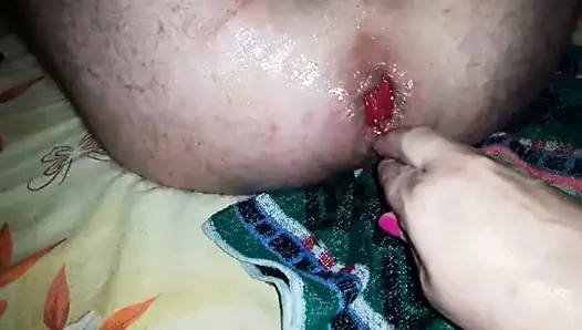 nice fisting in meine arschfotze