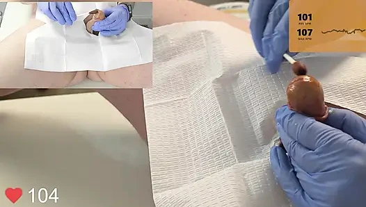 20 Fransız foley kateter sokma