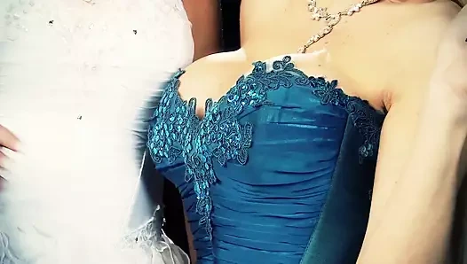 Cindy Behr ve Mel Rook ile lezbiyen sahnesi orta yaşlı seksi kadınlar