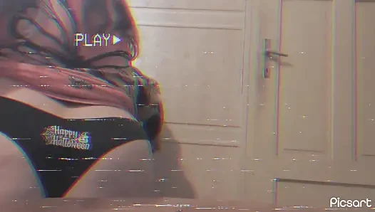 Yeni seksi siyah tangalı büyük göt