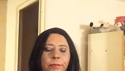 gagged crossdresser