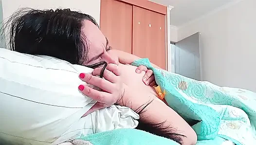My stepfather sneaks into my room to fuck.