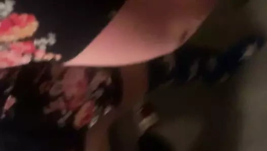 Karışık cins ve onun koca geeking ve sağladım Sabit