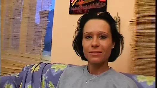 Computer nerd gets becerdin sert içinde ona kedi