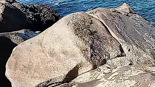 Plaja gittim ve gerçekten harika bir açık havada video yaptım