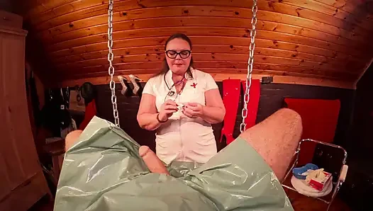 Twisted nymphs: yarak muayenesi, jinekolog spread, hastane bodrumu tutsak ve rahibe cezalandırılıyor