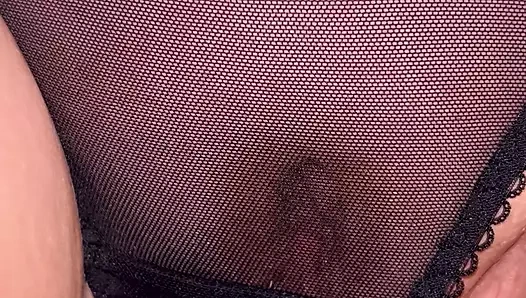 transparan külot mastürbasyon