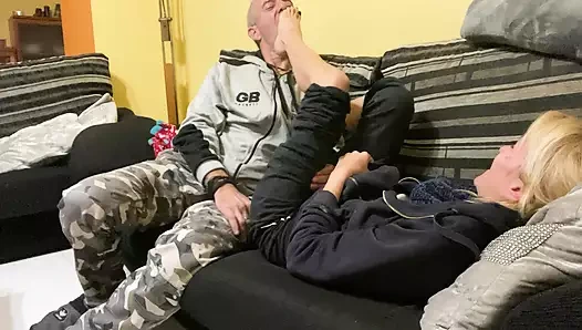 İspanyol çift - ev yapımı seks