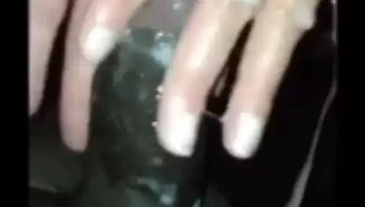 Busty milf bbc handjob