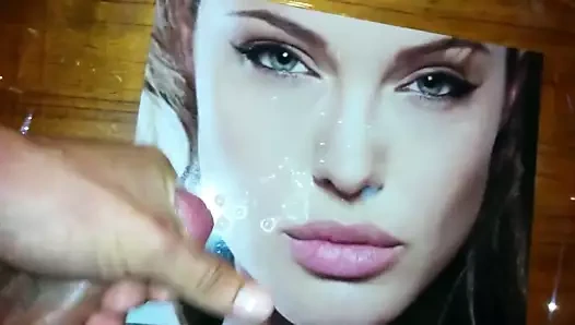 Angelina Jolie cum tribute