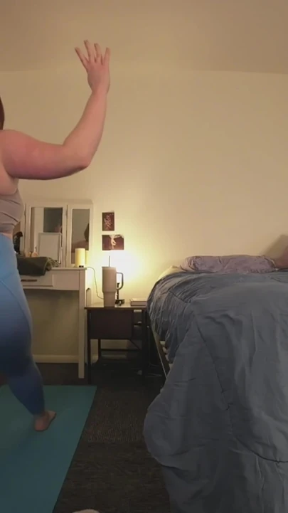 Seksi yoga canlı yayın