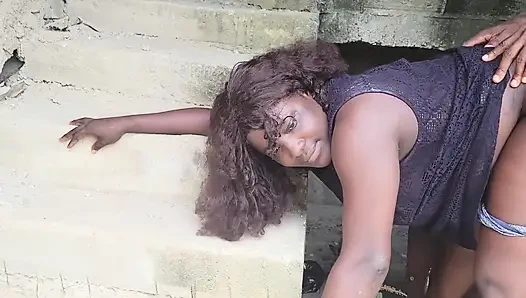 I Fuck My Ex Under the Stair Case Before My Husband Comes Back From Work