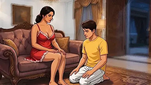 Ev hanımı erkek arkadaşıyla evde kimse yok