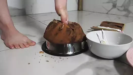 Aşırı aşağılama yemek bakış açısı! Sadece gerçek gurmeler için!