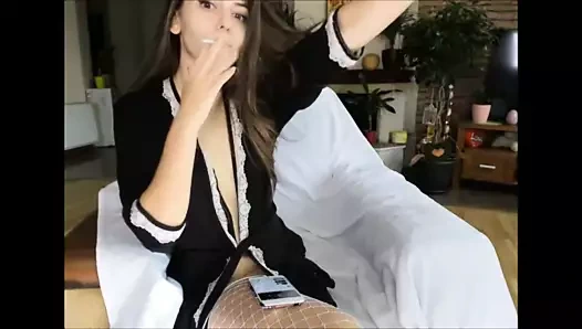 seksi açık ten İtalyan yasaktır sigara