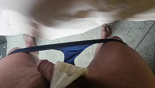 Seksi Lacey sıhhi kemer ve süper kotex