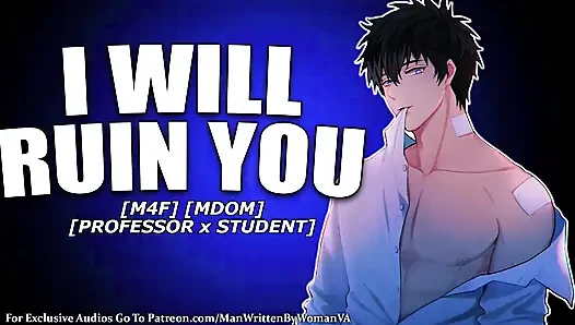 Profesörleriniz içine boşalırken çığlık atın (m4f) (mdom) (baharatlı)