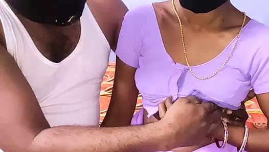 Güney Hint karısı - gece yarısı doggystyle seks