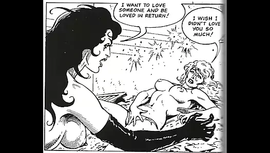 Cowgirls savaşta - fetiş babes çizimler - russ heath