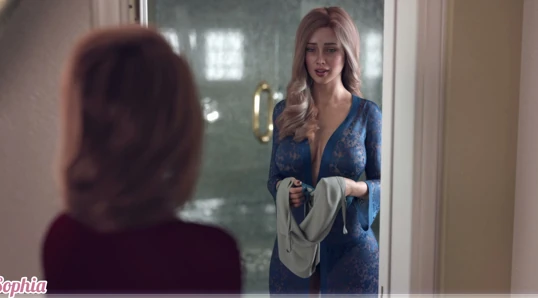 Awam 2 - bir evli ve üvey anne - s2 - bölüm 4a - Sofia saunada kızlarla lezzetli bir şekilde pisleşiyor.