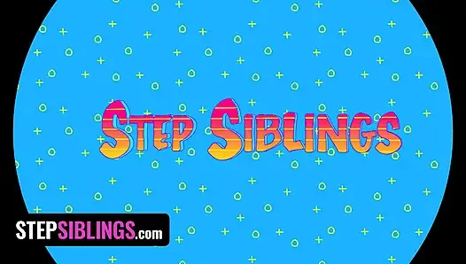 Stepsiblings - Lusty stepsiblings pass their time fucking each other while parents are on vacation