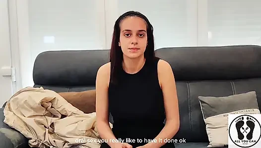 Leyla Kixx yeni amatör model 18 yaşındaki röportaj seks oyuncu seçmeleri
