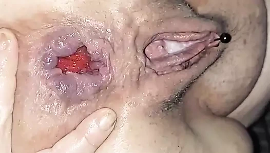 Büyük zenci oyuncak anal sarkma