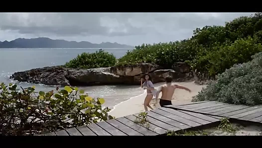 Plaj seks ile Indonesian porno mizzlamour