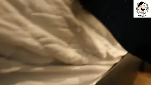 Kaslı formda koyu çikolata Brezilyalı atriz fernanda chocolatte büyük zenci rubens badaro tarafından filme alındı