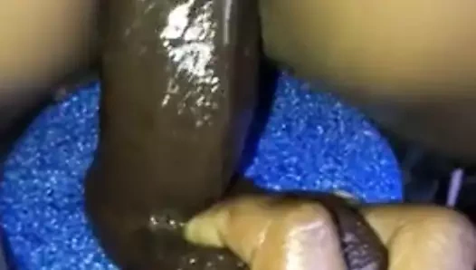 Büyük zenci oyuncak anal