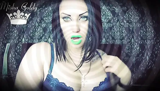 Sihirli dudaklarım seni çıldırtıyor! Akıl sikişi!