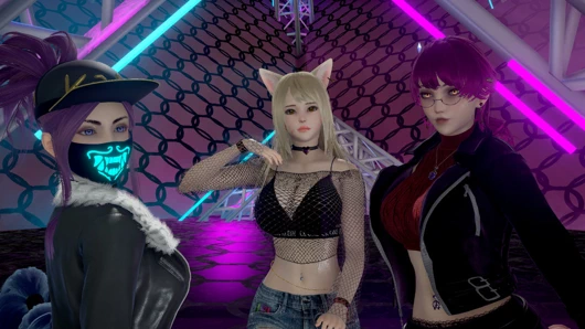 Mmd itzy - loco ahri akali kaisa evelynn seraphine kda seksi kpop dansı 4k 60fps efsaneler ligi