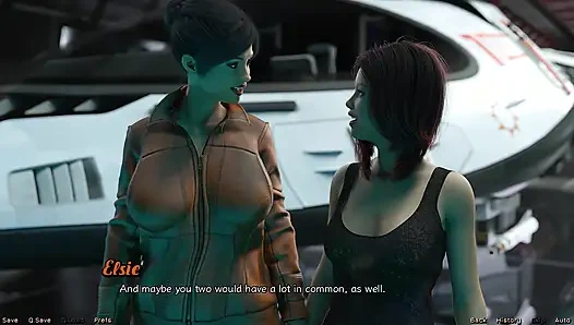 Uzayda mahsur kaldı: kızlar, bilim kurgu hikayesi. Ep.14