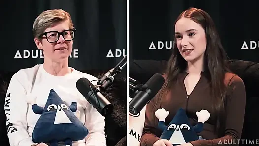 Hazel Moore her zaman tek başına seans sonrası! | Adult Time Podcast