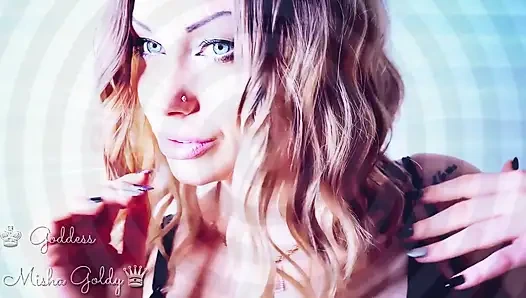 Büyüleyici asmr ve göz teması! İnsandan nesne dönüşümüne! Amacın mastürbasyon yapmak ve hizmet etmek!